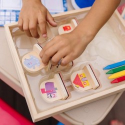 Творчески комплект за дейности с печати с дървени дръжки Melissa & Doug - 33015_1 - view 5
                  