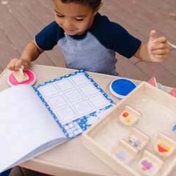 Творчески комплект за дейности с печати с дървени дръжки Melissa & Doug - 33015_1 - view 9
                  