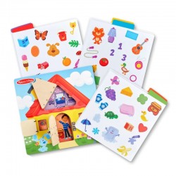 Дървена дъска за активности Melissa & Doug с повдигане на капаците - 33042_1 - view 7
                  