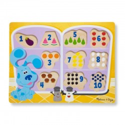 MELISSA & DOUG PUZZLE DE LEMN - MÂNCARE ÎN FRIGIDOR - BLUE'S CLUES & TU! - 33024_1 - 33024_1 - view 1