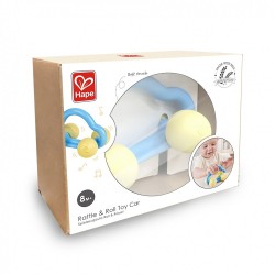 Бебешка дрънкалка и гризалка 2в1 Hape Кола, 12.5x7.3x7.5см - H0071 - view 4
                  