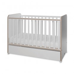 Детско легло Lorelli SWEET DREAM 60/120 бяло+кехлибар - 10150540035A - view 3
                  