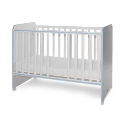 Детско легло Lorelli SWEET DREAM 60/120 бяло+baby blue - 10150540039A - view 2
                  