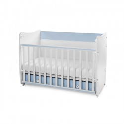 Легло Lorelli DREAM NEW 70x140 бяло+baby blue - 10150440039A - view 3
                  