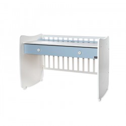 Легло Lorelli DREAM NEW 70x140 бяло+baby blue - 10150440039A - view 6
                  