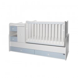 Легло MiniMAX NEW 190/72 бяло+baby blue - 10150500039A - view 1
                  