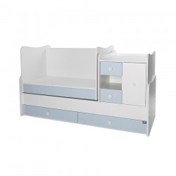 Легло MiniMAX NEW 190/72 бяло+baby blue - 10150500039A - view 5
                  
