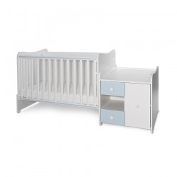 Легло MiniMAX NEW 190/72 бяло+baby blue - 10150500039A - view 8
                  