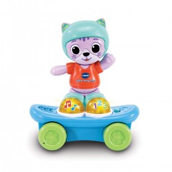 Интерактивна играчка Vtech - Коте на скейтборд, 8x16x18cm - V560903 - view 3
                  