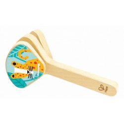 Детски музикален комплект Hape - Перкусии, 4 части - H0638 - view 3
                  