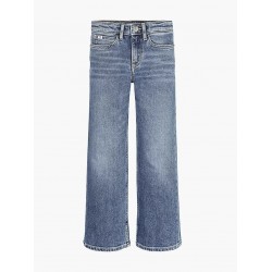 Детски дънки Calvin Klein с широки крачоли за момиче - IG0IG015071A4 - view 4
                  