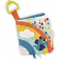JUCĂRIE INTERACTIVĂ BATTAT - CARTE SENSORIALĂ DE BEBE CURCUBEU, 15X4X16CM - BTBX1947Z - BTBX1947Z - view 1