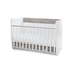 Детско легло Lorelli SWEET DREAM 60/120 бяло+арт - 10150420043A - view 3
                  