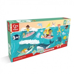 Пъзел Hape Приятели на океана 3в1, 48/48/48 части - H1645 - view 6
                  