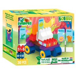 Конструктор BioBuddi Swampies - Състезателна кола, 30 части - BB0148 - view 4
                  
