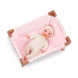 Детска играчка Battat - Сгъваема кошара за кукли Lulla Baby 14, 33 х 15.24 х 12.7 см, Розов - BTBAB7619 - view 4
                  