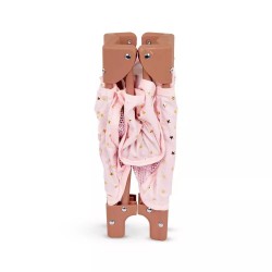 Детска играчка Battat - Сгъваема кошара за кукли Lulla Baby 14, 33 х 15.24 х 12.7 см, Розов - BTBAB7619 - view 7
                  