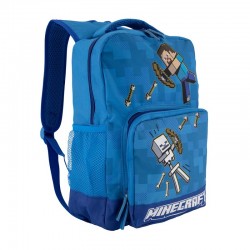 RUCSAC MINECRAFT STEVE AND SKELETON PENTRU PREȘCOLARĂ ȘI GRĂDINIȚĂ - GC-MNCT-297 - GC-MNCT-297 - view 1