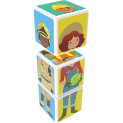 CONSTRUCTOR MAGNETIC GEOMAG MAGICUBE - PROFESII 112, 3 PARTI - G112 - G112 - view 1