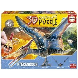 PUZZLE 3D EDUCA PTERANODON, 43 BUC. - EDU19689 - EDU19689 - view 1