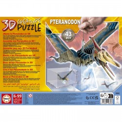PUZZLE 3D EDUCA PTERANODON,... - EDU19689 - view 2