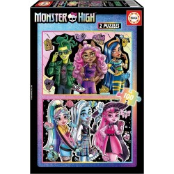 PUZZLE EDUCA MONSTER HIGH 2В1, 2X100 BUC. - EDU19704 - EDU19704 - view 1