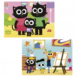 EDUCA MILO PUZZLE 2B1, 2X48... - EDU19542 - view 2