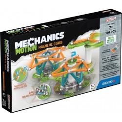 CONSTRUCTOR MAGNETIC GEOMAG MECHANICS - ROȚI DRENATE, 160 BUC. - G768 - G768 - view 1