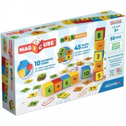 CONSTRUCTOR MAGNETIC GEOMAG MAGICUBE - CLĂDIREA MATEMATICĂ 256, 55 BUC. - G256 - G256 - view 1