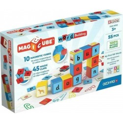 CONSTRUCTOR MAGNETIC GEOMAG MAGICUBE - REALIZARE CUVINTE 258, 55 BUC. - G258 - G258 - view 1