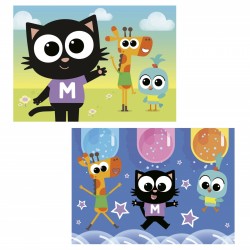 PUZZLE EDUCA MILO 2В1, 2X20... - EDU19541 - view 2