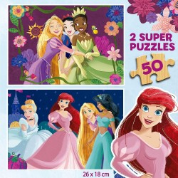 Дървен пъзел Educa Disney Princess, 2х25 части - EDU19672 - view 3
                  