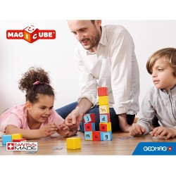 Магнитен конструктор Geomag Magicube - Съставяне на думи 259, 79 части - G259 - view 3
                  