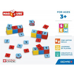 Магнитен конструктор Geomag Magicube - Съставяне на думи 259, 79 части - G259 - view 6
                  