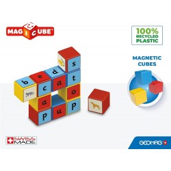 Магнитен конструктор Geomag Magicube - Съставяне на думи 259, 79 части - G259 - view 7
                  