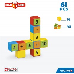 Магнитен конструктор Geomag Magicube - Математическо изграждане 257, 61 части - G257 - view 6
                  