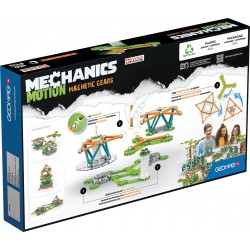 Магнитен конструктор Geomag Mechanics - Зъбни колела, 160 части - G768 - view 6
                  