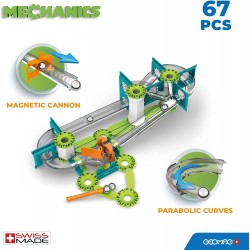 Магнитен конструктор Geomag Mechanics - Състезателна писта, 67 части - G760 - view 5
                  