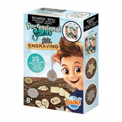 SET CREATIV BUKI FRANCE - ACCESORII DE GRAVURA, 20 BUC. - BK5434 - BK5434 - view 1