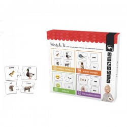 PUZZLE EDUCAȚIONAL 2 ÎN 1 EUREKAKIDS - EU1050230152 - EU1050230152 - view 1