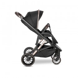 Комбинирана количка Lorelli ARIA 2in1 с кош за новородено BLACK - 10021892352 - view 9
                  