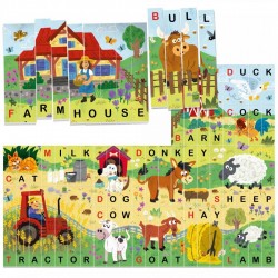 PUZZLE EDUCAȚIONAL HEADU... - HMU55232 - view 2