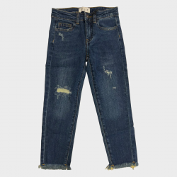 JEANS GAËLLE KIDS CU ELEMENTE DE TAIERE PENTRU FETE - 2741PD0618V07 - 2741PD0618V07 - view 1