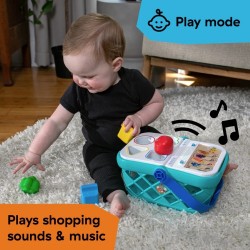 Интерактивна играчка Hape Baby Einstein - Magic touch, Пазарска кошница за сортиране, 14.3x26.6x20.2см - H800913 - view 6
                  