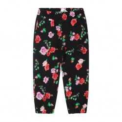 PANTALONI DE HOROP DE COPII PINKO UP CU MOBILE FLORALE PENTRU FETE - 031807011 - 031807011 - view 1