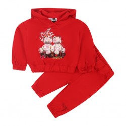 SET PINKO UP CU HORAC ȘI PANTALONI SPORT PENTRU BEBĂ FETĂ - 032085040 - 032085040 - view 1