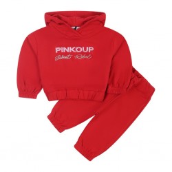 SET PENTRU COPII PINKO UP CU HORACEȚ ȘI PANTALONI SPORT PENTRU BEBĂ FETĂ - 032094040 - 032094040 - view 1
