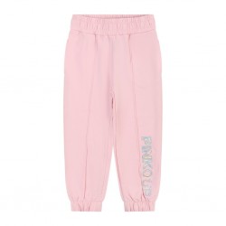PANTALONI DE HOROP PENTRU COPII CU LOGO PICIOARE PINKO UP PENTRU FETE - 031495042 - 031495042 - view 1