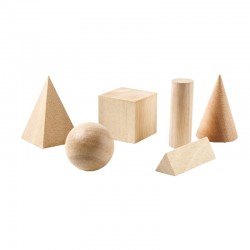 FIGURI GEOMETRICE DIN LEMN RESURSE DE ÎNVĂȚARE, 12 BUC - 6635100058 - 6635100058 - view 1