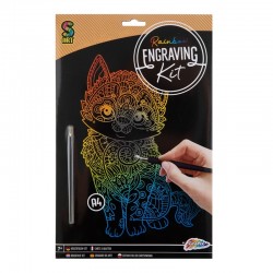 KIT GRAFIX PENTRU ZGARAT PISIC, A4, COLORAT - 6605260285 - 6605260285 - view 1